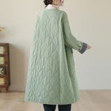 ダイヤキルト加工ロングコート | Doux Belle  | 詳細画像9 