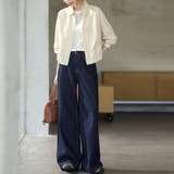 ポケット付きシンプルライトジャケット | Doux Belle  | 詳細画像4 