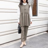 ペプラムシルエットセットアップ | Doux Belle  | 詳細画像2 