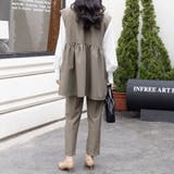 ペプラムシルエットセットアップ | Doux Belle  | 詳細画像4 