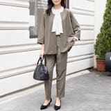 ノーカラーシックセットアップ | Doux Belle  | 詳細画像1 