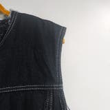 デニムノースリーブベスト&ワイドパンツセットアップ | Doux Belle | 詳細画像11