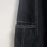 デニムノースリーブベスト&ワイドパンツセットアップ | Doux Belle | 詳細画像15