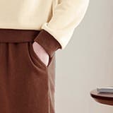 配色リブ刺繍プルオーバー＆パンツセットアップ レディース セットアップ | Doux Belle  | 詳細画像14 
