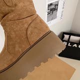 スエード調厚底ブーツ | Doux Belle  | 詳細画像9 