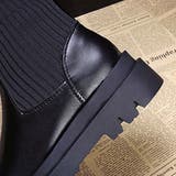 リブソックス風厚底ショートブーツ | Doux Belle  | 詳細画像15 