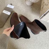 サイドジップ付きショートブーツ | Doux Belle  | 詳細画像11 