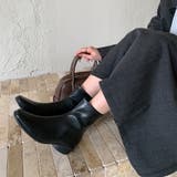 サイドジップ付きショートブーツ | Doux Belle  | 詳細画像6 