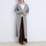 ライトグレー | カーディガン ドルマン ロングカーディガン | Doux Belle 