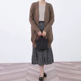 ニット カーディガン ロングカーディガン レディース 長袖 | Doux Belle  | 詳細画像14 