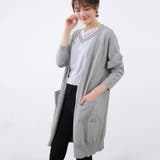 ニット カーディガン ロングカーディガン レディース 長袖 | Doux Belle  | 詳細画像17 