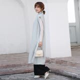 ニットジレ ロングジレ レディース ノースリーブ ロング  レイヤード 重ね着 | Doux Belle  | 詳細画像28 