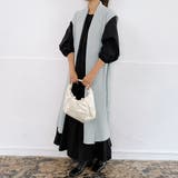 ニットジレ ロングジレ レディース ノースリーブ ロング  レイヤード 重ね着 | Doux Belle  | 詳細画像33 