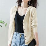 サマーニット ニットカーディガン ニットパーカー | Doux Belle  | 詳細画像10 