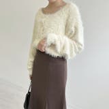 シャギーカーディガン ショートカーディガン コート | Doux Belle  | 詳細画像3 