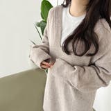 グレージュ | トップス カットソー ロング | Doux Belle 