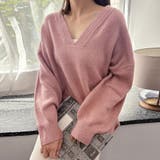 ピンク | トップス セーター ロング | Doux Belle 