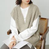 トップス ベスト ワイド | Doux Belle  | 詳細画像16 