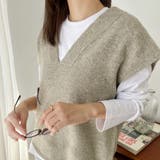 トップス ベスト ワイド | Doux Belle  | 詳細画像19 