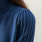 トップス リブ ニットモックネック | Doux Belle  | 詳細画像16 