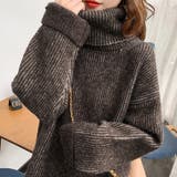 トップス オーバサイズ ハイネック | Doux Belle  | 詳細画像6 