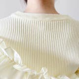 アシメトリーフリルニット | Doux Belle  | 詳細画像12 