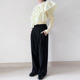 アシメトリーフリルニット | Doux Belle  | 詳細画像5 