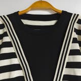 レイヤード風ニットトップス | Doux Belle  | 詳細画像14 