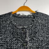 ツイード調フリンジレイヤードベスト | Doux Belle  | 詳細画像13 