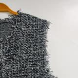 ツイード調フリンジレイヤードベスト | Doux Belle  | 詳細画像15 