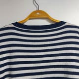 太細ボーダー切替ゆるシルエットトップス | Doux Belle  | 詳細画像10 