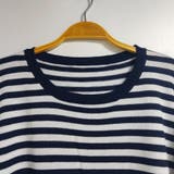 太細ボーダー切替ゆるシルエットトップス | Doux Belle  | 詳細画像9 