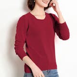 シンプルシルエットニットトップス | Doux Belle  | 詳細画像10 