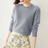 シンプルシルエットニットトップス | Doux Belle  | 詳細画像15 