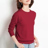 シンプルシルエットニットトップス | Doux Belle  | 詳細画像9 