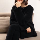 サイドスリットオーバーサイズニット | Doux Belle | 詳細画像11