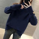 ハイネックサイドスリットニットプルオーバー レディース トップス | Doux Belle | 詳細画像6