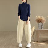 タートルネックリブニット レディース ニット | Doux Belle  | 詳細画像16 