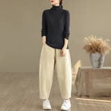 タートルネックリブニット レディース ニット | Doux Belle  | 詳細画像21 