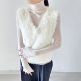 フェイクファーベスト | Doux Belle  | 詳細画像4 