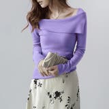 折り返しネックオフショル風トップス | Doux Belle  | 詳細画像6 