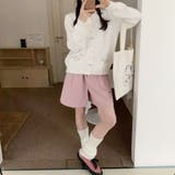 リボン&フラワー刺繍ニットカーディガン レディース トップス | Doux Belle | 詳細画像14