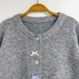 リボン&フラワー刺繍ニットカーディガン レディース トップス | Doux Belle | 詳細画像15