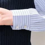 レイヤード風ケーブルドッキング長袖トップス レディース トップス | Doux Belle | 詳細画像10