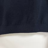 ストライプシャツドッキングニットベストトップス レディース トップス | Doux Belle | 詳細画像13