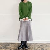 トレーナー レディース 長袖 ゆったり レイヤード風 モックネット | Doux Belle  | 詳細画像30 