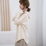 パーカー レディース 薄手 スウェット プルオーバー フード付き | Doux Belle  | 詳細画像19 