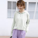 パーカー レディース 薄手 スウェット プルオーバー フード付き | Doux Belle  | 詳細画像28 
