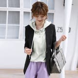 パーカー レディース 薄手 スウェット プルオーバー フード付き | Doux Belle  | 詳細画像31 