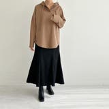 パーカー レディース 薄手 スウェット プルオーバー フード付き | Doux Belle  | 詳細画像14 